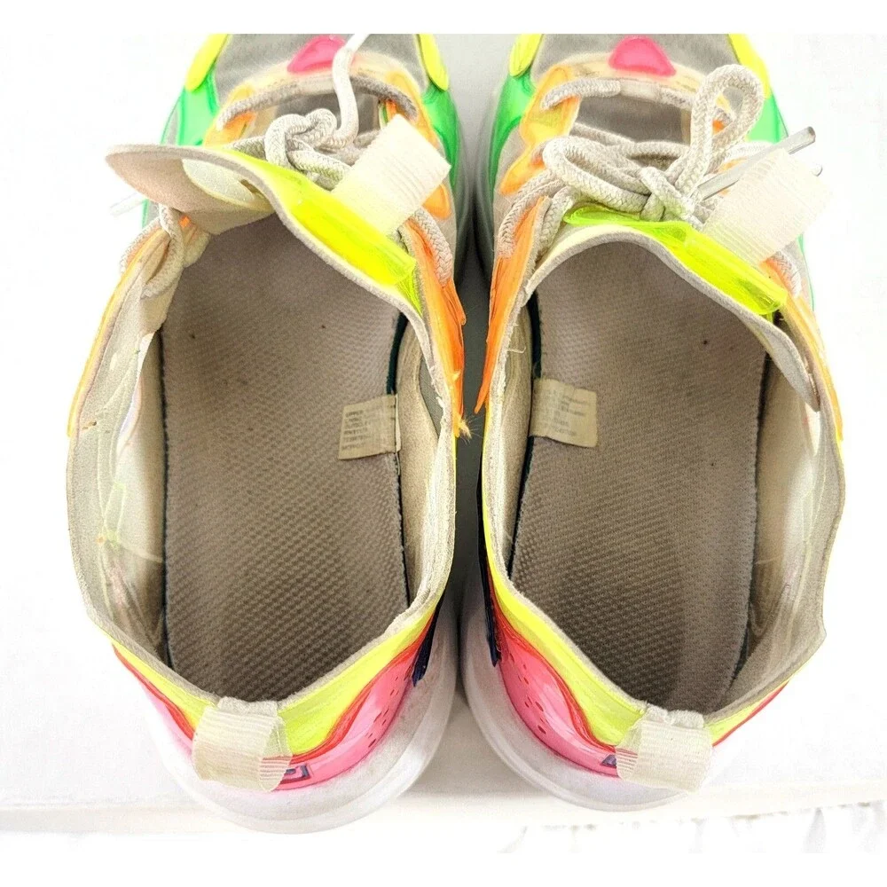 FILA Ray Tracer TL Women's Shoes Pink-Yellow-Green-Blue 5RM01053 US Size 6-1/2
